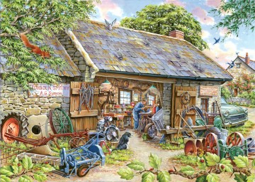 Puzzelwereld legpuzzel the house of puzzles 2315 make & mend 1000 stukjes P