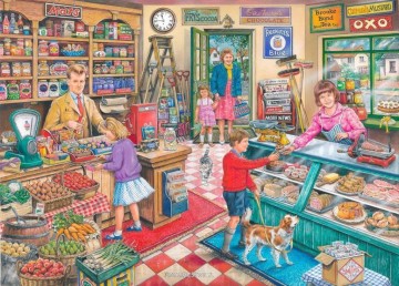 Puzzelwereld legpuzzel the house of puzzles 3954 no 11 general store 1000 stukjes P