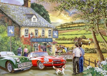 Puzzelwereld legpuzzel the house of puzzles 4067 pleasant evening 1000 stukjes P