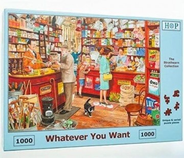 Puzzelwereld legpuzzel the house of puzzles 5620 whatever you want 1000 stukjes l