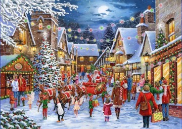 Puzzelwereld legpuzzel the house of puzzles 5743 christmas parade 500 stukjes