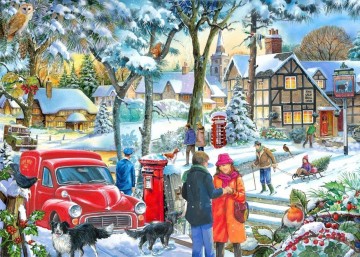 Puzzelwereld legpuzzel the house of puzzles 5866 winter wishes 1000 stukjes