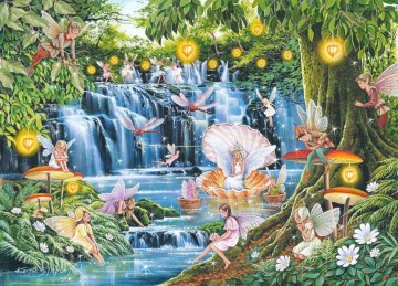 Puzzelwereld legpuzzel the house of puzzles 5934 faerie lights 500 xl stukjes