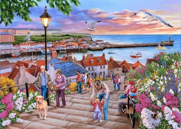 Puzzelwereld legpuzzel the house of puzzles 5972 whitby 199 steps 1000 stukjes