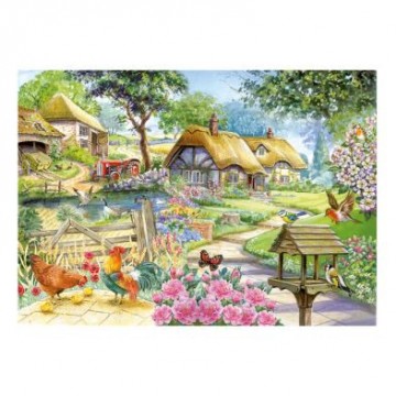 Puzzelwereld legpuzzel the house of puzzles country living 500 stukjes xxl p