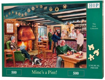 Puzzelwereld legpuzzel the house of puzzles 3350 mines a pint 500 stukjes F