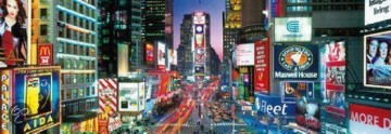 Puzzelwereld-Legpuzzel-Clementoni-Times Square-1000 stukjes-C39108 P