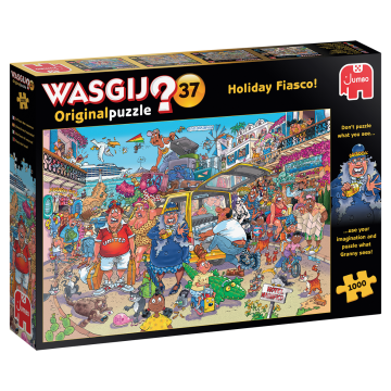 Puzzelwereld legpuzzel wasgij original 37 25004 vakantie fiasco 1000 stukjes L