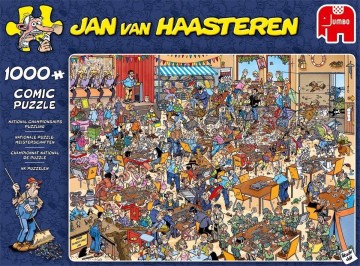 Puzzelwereld legpuzzels  jan van haasteren nk puzzelen puzzel   1000 stukjes f