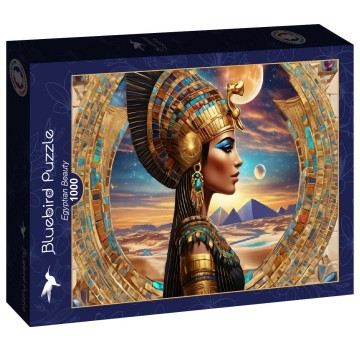 Puzzelwereld legpuzzels 1000 stukjes bluebird egyptische schoonheid 90932 d