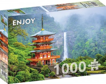 Puzzelwereld legpuzzels 1000 stukjes enjoy seiganto ji pagode 2069 d
