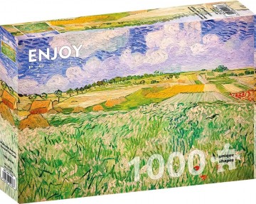 Puzzelwereld legpuzzels 1000 stukjes enjoy vlakte bij auvers 1176 d