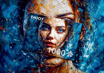 Puzzelwereld legpuzzels cobble hill 1000 stukjes ijzige blik 2136 2