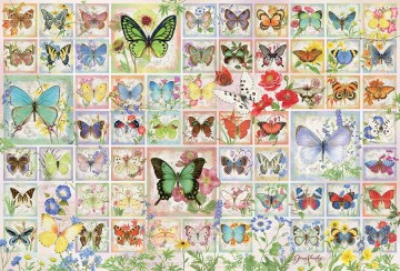 Puzzelwereld legpuzzels cobble hill 2000 stukjes butterflies and blossoms 49011