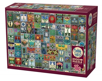 Puzzelwereld legpuzzels cobble hill 2000 stukjes tilework 49017 d