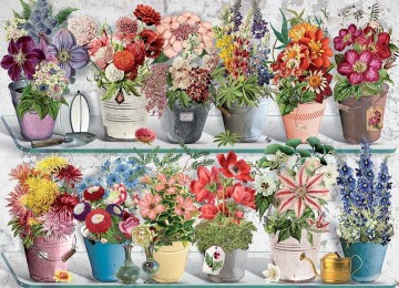 Puzzelwereld legpuzzels cobble hill 40084 1000 stukjes beaucoup bouquet p