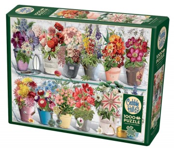 Puzzelwereld legpuzzels cobble hill 40084 1000 stukjes beaucoup bouquet r