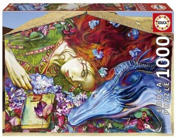 Puzzelwereld legpuzzels educa 19926  sant jordi   1000 stukjes p