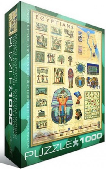 Puzzelwereld legpuzzel eurographics 0083 collage egypye 1000 stukjes L