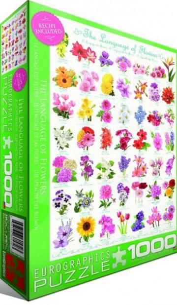 Puzzelwereld legpuzzel eurographics 0579 de taal der bloemen L