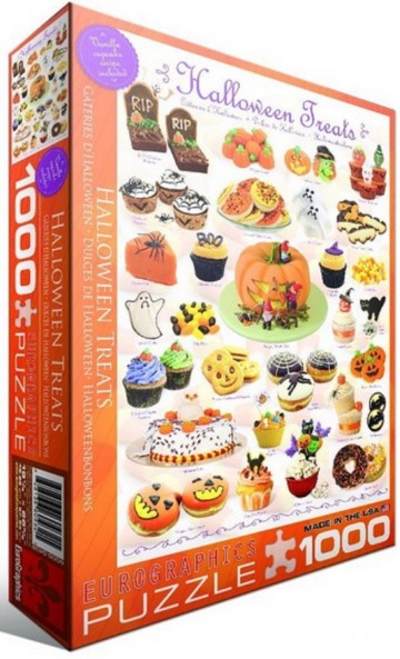 Puzzelwereld legpuzzel eurographics 0432 halloween traktaties 1000 stukjes L