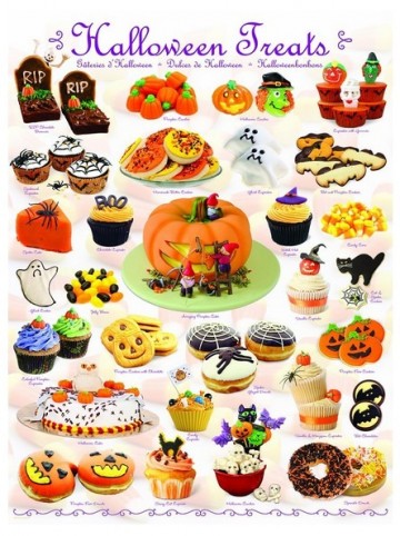 Puzzelwereld legpuzzel eurographics 0432 halloween traktaties 1000 stukjes P