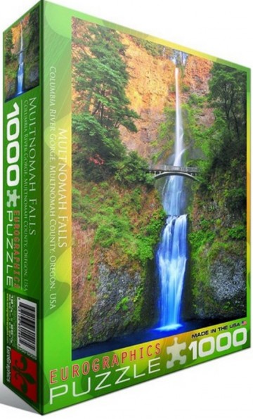 Puzzelwereld legpuzzel eurographics 0546 waterval oregon 1000 stukjes L