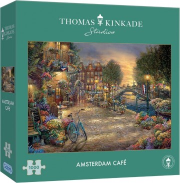 Puzzelwereld legpuzzels gibsons 6308 1000 stukjes amsterdam cafe l