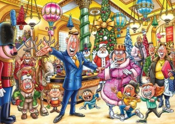 Puzzelwereld legpuzzels jumbo 00510 wasgij christmas 21 een feestelijke make over 1000 stukjes p