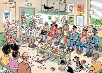 Puzzelwereld legpuzzels jumbo 00526  jan van haasteren blik op oneindig 500 stukjes p