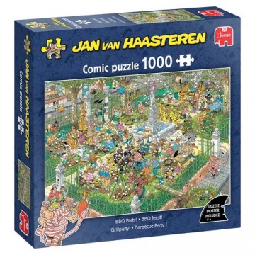 Puzzelwereld legpuzzels jumbo 00530  jan van haasteren bbq party 1000 stukjes l