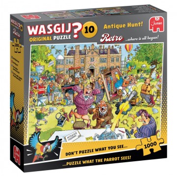 Puzzelwereld legpuzzels jumbo 00800 wasgij original retro 10 antiekjacht 1000 stukjes l