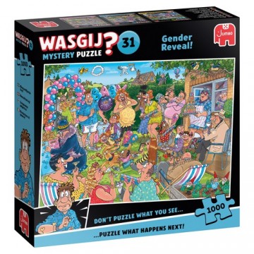 Puzzelwereld legpuzzels jumbo 00903 wasgij mystery 31 gender reveal 1000 stukjes l