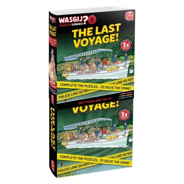 Puzzelwereld legpuzzels jumbo 00905 wasgij pieces of evidence 1 1000 en 2x500 stukjes 2l