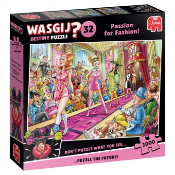 Puzzelwereld legpuzzels jumbo 00906 wasgij destiny 32  passie voor mode  1000 stukjes l