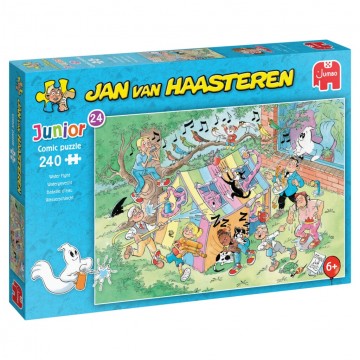 Puzzelwereld legpuzzels jumbo 00978 jan van haasteren junior 24 watergevecht 240 stukjes l