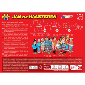 Puzzelwereld legpuzzels jumbo 00978 jan van haasteren junior 25 schoolkamp 360 stukjes a
