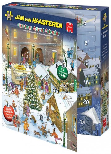 Puzzelwereld legpuzzels jumbo advent 00882 jan van haasteren 24x54 stukjes r