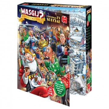 Puzzelwereld legpuzzels jumbo advent 2026 00907 wasgij 24x54 stukjes r