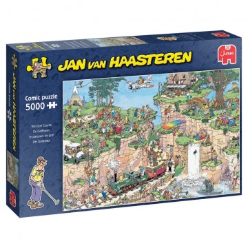 Puzzelwereld legpuzzels jumbo de golfbaan 00538 jan van haasteren 5000 stukjes l