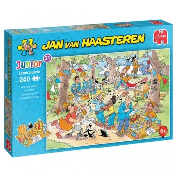 Puzzelwereld legpuzzels jumbo de vrijmarkt junior 21 00532 jan van haasteren 240 stukjes l