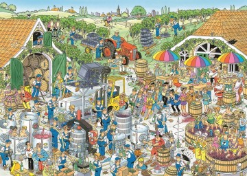 Puzzelwereld legpuzzels jumbo de wijngaard 00604 jan van haasteren 1000 stukjes p