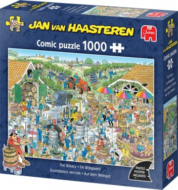 Puzzelwereld legpuzzels jumbo de wijngaard 00604 jan van haasteren 1000 stukjes r