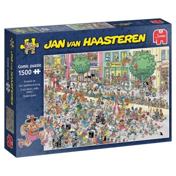 Puzzelwereld legpuzzels jumbo een naaldhak te hoog jumbo00529 1500 stukjes l