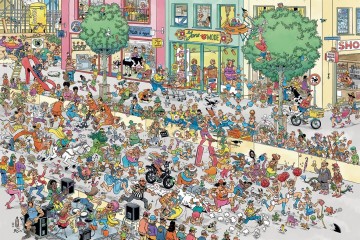 Puzzelwereld legpuzzels jumbo een naaldhak te hoog jumbo00529 1500 stukjes p