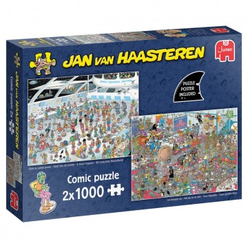 Puzzelwereld legpuzzels jumbo geef ons de ruimte net als in de film 00540 jan van haasteren 2x1000 stukjes l