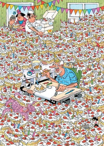 Puzzelwereld legpuzzels jumbo hoera jan 90 jaar expert 8 jumbo00812 500 stukjes p