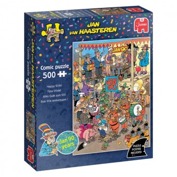 Puzzelwereld legpuzzels jumbo jan 90th 00954 jan van haasteren 500 stukjes l
