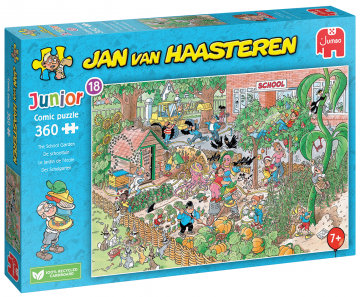 Puzzelwereld legpuzzels jumbo jan van haasteren 00321 de schooltuin 360 stukjes l