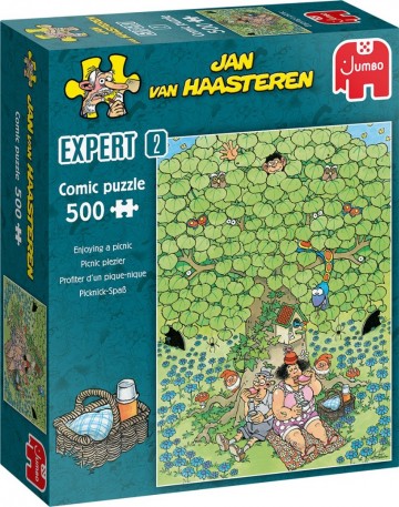 Puzzelwereld legpuzzels jumbo jan van haasteren expert 2 picknick plezier 500 stukjes l